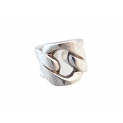 BAGUE HERMES ARGENT 