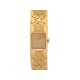 MONTRE CHRISTIAN DIOR D102-150 DIORIFIC 18 X 15 MM QUARTZ PLAQUE OR GOLDEN WATCH