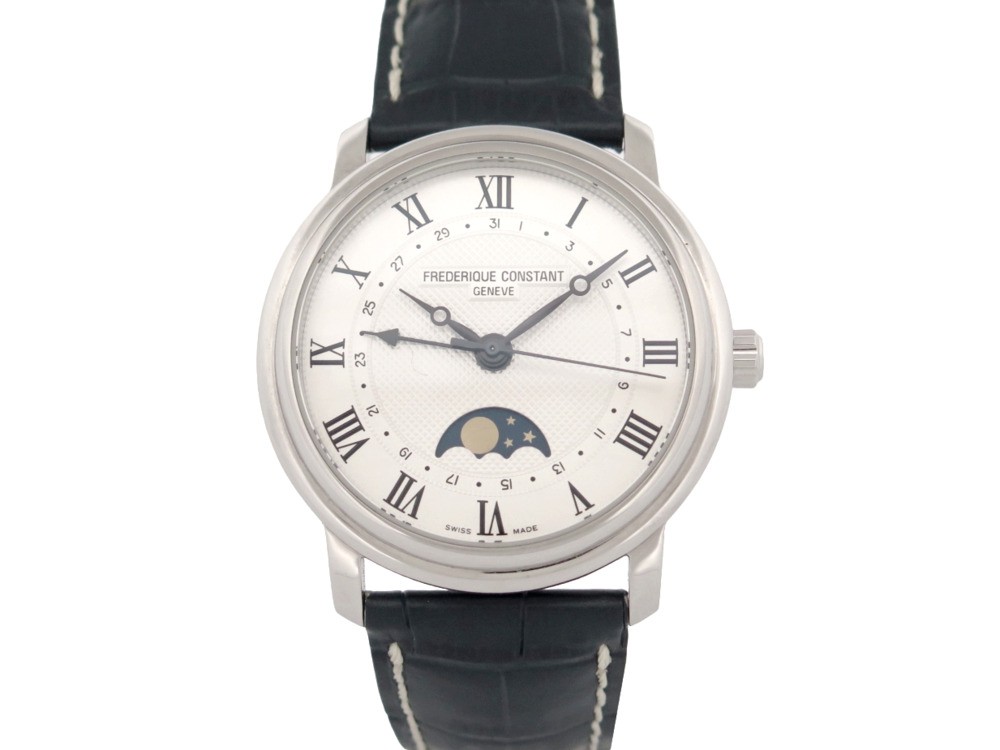 montre frederique constant moonphase date