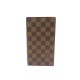 NEUF PORTE CHEQUIER LOUIS VUITTON TOILE DAMIER EBENE CARTE CHECKBOOK HOLDER 450€