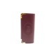 NEUF PORTE-CLES MUST DE CARTIER 4 CLES EN CUIR BORDEAUX LEATHER KEYS HOLDER 295€