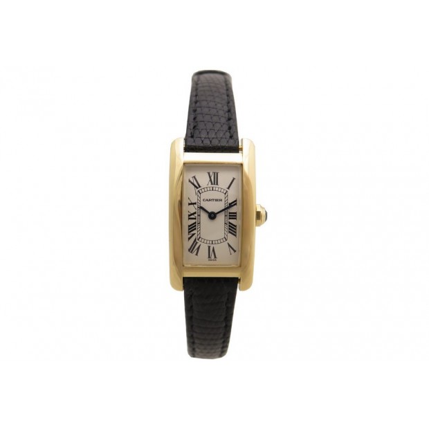 MONTRE CARTIER 1710 OR JAUNE 18K 