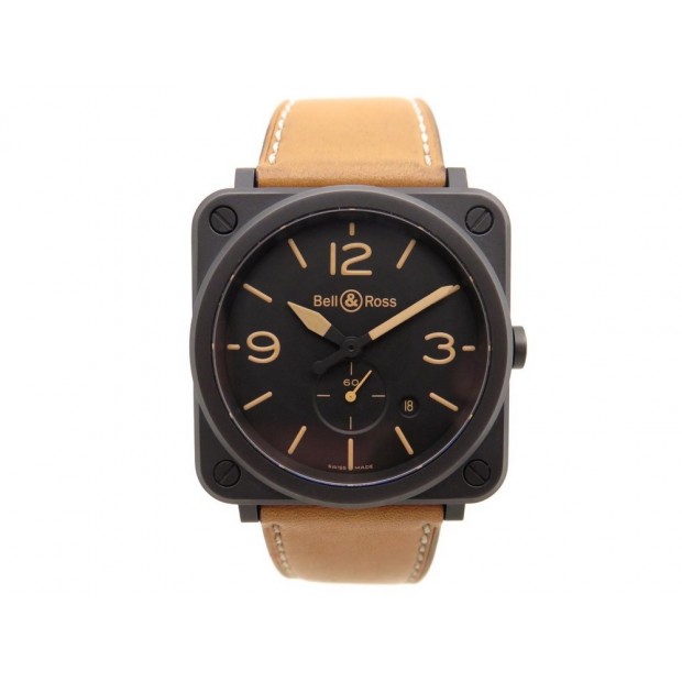  MONTRE BELL & ROSS BRS-HERI-CEM HERITAGE CERAMIQUE QUARTZ GARANTIE WATCH 2200