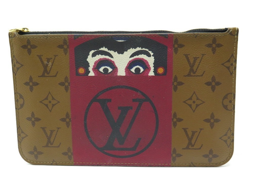 Louis Vuitton Kansai Yamamoto Monogram Kabuki Zippy Long Wallet