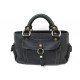 SAC A MAIN CELINE BOOGIE EN CUIR GRAINE NOIR BLACK LEATHER HAND BAG PURSE 990€