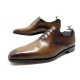 NEUF CHAUSSURES BERLUTI S4292 RICHELIEU DEMESURE 8 42 EN CUIR MARRON SHOES 1900€