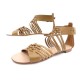 NEUF CHAUSSURES GIANVITO ROSSI SANDALES 39.5 IT 40 FR EN CUIR SANDAL SHOES 840