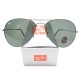 NEUF LUNETTES DE SOLEIL RAY BAN AVIATOR PILOTE 6214 BAUSCH LOMB LARGE ACIER 159€