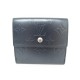 PORTEFEUILLE LOUIS VUITTON LUDLOW EN CUIR MONOGRAM MAT CUIR BLEU WALLET 550€