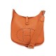 NEUF SAC A MAIN HERMES EVELYNE III 33 GM CUIR ORANGE +BANDOULIERE HAND BAG 3150€