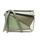 NEUF SAC A MAIN LOEWE PUZZLE MINI BANDOULIERE CUIR TRICOLORE HANDBAG PURSE 1950€