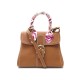 NEUF SAC A MAIN DELVAUX BRILLANT MM RODEO SURPIQUE EN CUIR + RUBAN DE ANSE 7100€