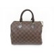 SAC A MAIN LOUIS VUITTON SPEEDY 25 N41365 EN TOILE DAMIER EBENE HAND BAG 1200€