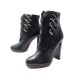 NEUF CHAUSSURES CHRISTIAN LOUBOUTIN TROOP BOTTINES 39 CUIR NOIR BOOTS 1390€