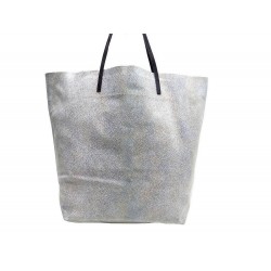 NEUF SAC A MAIN LINDE GALLERY CAYES L CABAS EN CUIR BLEU GALUCHAT TOTE 425€