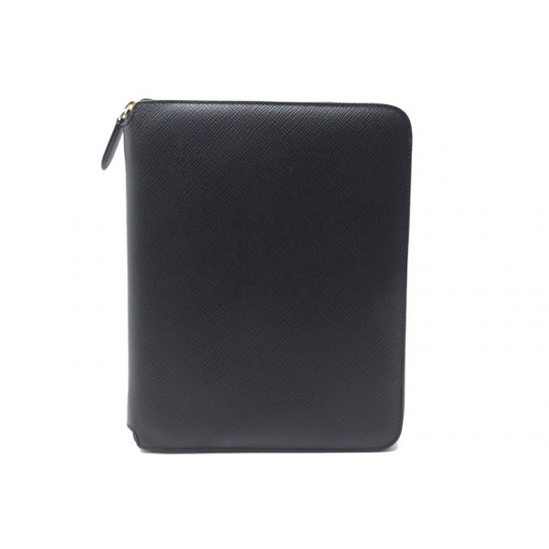 NEUF COUVERTURE AGENDA SMYTHSON CONFERENCIER A5 ET STYLO CUIR PEN CASE 495€