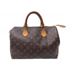 SAC A MAIN LOUIS VUITTON SPEEDY 30 EN TOILE MONOGRAM M41108 CANVAS HANDBAG 1250€