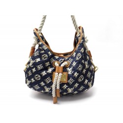 SAC A MAIN LOUIS VUITTON BULLES MM M40235 MONOGRAM BLEUE TOILE ED LIMITEE 2060€