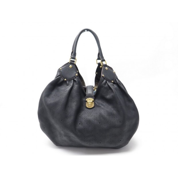 SAC A MAIN LOUIS VUITTON SOLAR PM CUIR MAHINA PERFORE NOIR BLACK HAND BAG 3955€