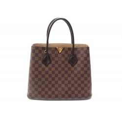 SAC A MAIN LOUIS VUITTON KENSINGTON N41435 EN TOILE DAMIER EBENE HAND BAG 1800€