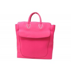 SAC A MAIN ELIE SAAB CABAS 35 CM EN CUIR ROSE LEATHER PINK HAND BAG PURSE 1890€