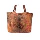 SAC A MAIN ZADIG & VOLTAIRE BASIC FOR DAILY CABAS CUIR PYTHON ORANGE BAG 1200€