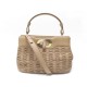 SAC A MAIN BULGARI ISABELLE EN CUIR BEIGE BANDOULIERE LEATHER HAND BAG 2150€