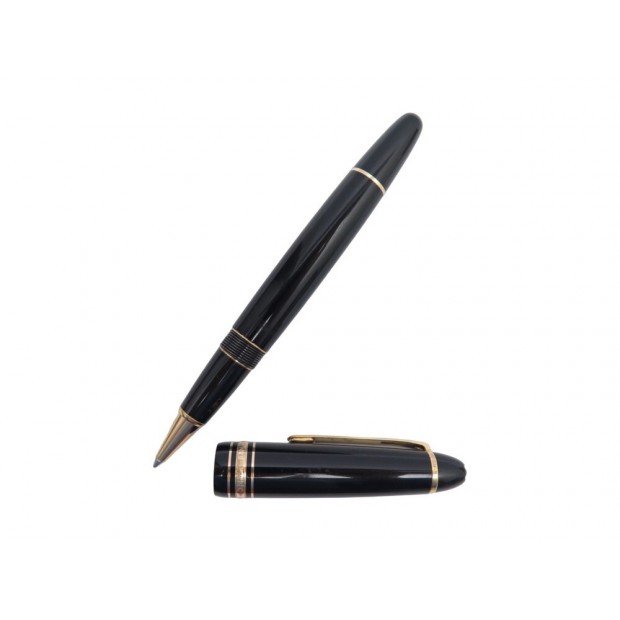 STYLO BILLE MONTBLANC MEISTERSTUCK LEGRAND ROLLERBALL NOIR DORE MB11402 PEN 545€