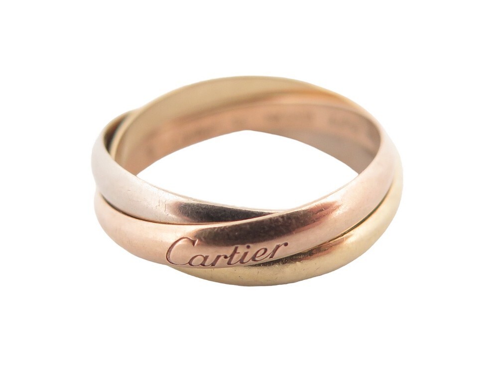 Bague cartier or rose hot sale