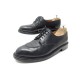 CHAUSSURES JM WESTON 598 DERBY DEMI CHASSE 7.5D 41.5 EN CUIR NOIR SHOES 870€