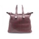 SAC DE VOYAGE HERMES THAR TRAVEL BAG GM CUIR GRAINE MARRON BROWN LEATHER 3025€