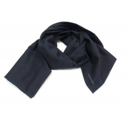 NEUF ETOLE ECHARPE HERMES DEGRADE BLEU MARINE BORDEAUX COTON COTTON SCARF 550€