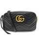 SAC A MAIN GUCCI GG MARMONT SMALL 447632 EN CUIR NOIR BANDOULIERE HAND BAG 1490€