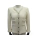 VESTE CHANEL TWEED A GALON ENTRELACE BLANC P41895V28385 36 S JACKET COAT 7200€