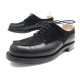 CHAUSSURES JM WESTON LE GOLF 641 8D 42 DERBY EN CUIR ET DAIM NOIR SHOES 820€