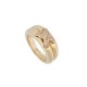 NEUF BAGUE CHAUMET LIENS CROISES T53 OR JAUNE 18K DIAMANTS GOLD NEW RING 5740€