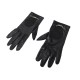 GANTS CHRISTIAN DIOR TOILE OBLIQUE ET CUIR NOIR 7.5 CANVAS LEATHER GLOVES 750€