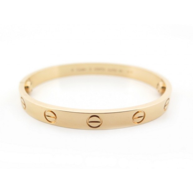 BRACELET CARTIER LOVE CRB6067517 EN OR JAUNE 18K T 15 CM BOITE YELLOW GOLD 7950€