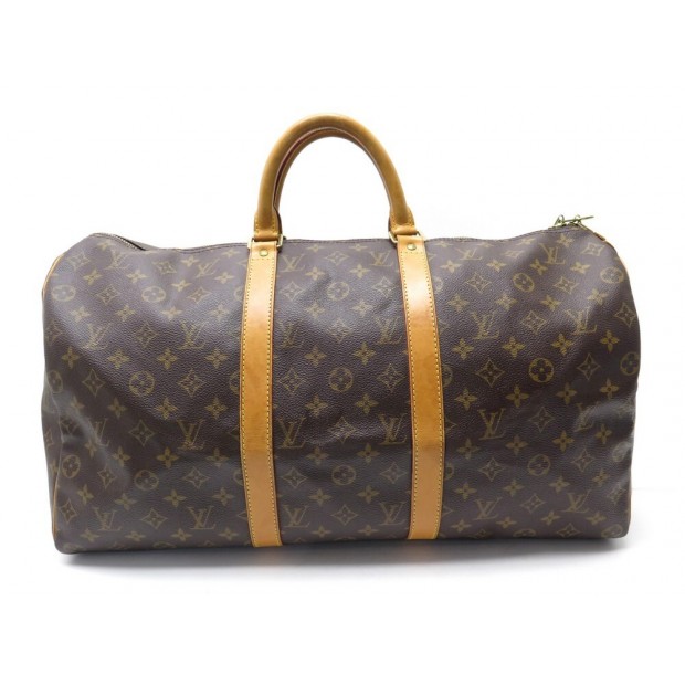 VINTAGE SAC DE VOYAGE LOUIS VUITTON KEEPALL 50 MONOGRAM M41426 TRAVEL BAG 1400€