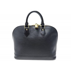 SAC A MAIN LOUIS VUITTON ALMA PM M40302 EN CUIR EPI NOIR LEATHER HAND BAG 2000€