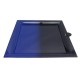 PLATEAU HERMES CHAKOR PM EN BOIS LAQUE DU VIETNAM BLEU BLUE WOOD TRAY 960€