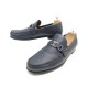 CHAUSSURES MOCASSINS LOUIS VUITTON MAJOR 11 45 CUIR EPI BLEU MARINE SHOES 855€