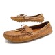 CHAUSSURES LOUIS VUITTON DRIVER MOCASSINS CUIR MONOGRAM 38.5 LOAFERS SHOES 710€