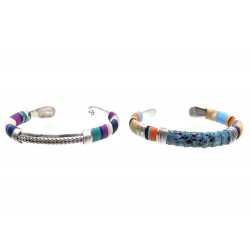 LOT DE 2 BRACELET GAZ MASSAI 