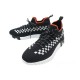 CHAUSSURES HERMES BASKETS SNEAKERS FLEX 38.5 EN TOILE NOIRE BLACK SHOES 715€