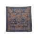 FOULARD HERMES ASTRES ET SOLEILS CARRE 90 SOIE BLEU MARINE BLUE SCARF 460€