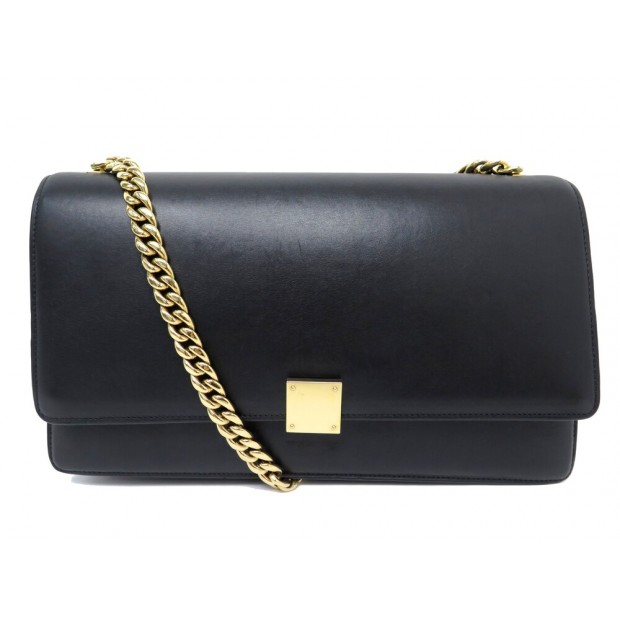 SAC A MAIN CELINE CLASSIC GM EN CUIR BOX NOIR BANDOULIERE HAND BAG PURSE 5000€