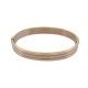 VINTAGE BRACELET CARTIER TRINITY JONC RIGIDE EN 3 ORS 18K T20 GOLD BANGLE 6500€