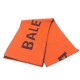 NEUF ECHARPE BALENCIAGA JACQUARD LOGO MACRO 530047 LAINE ORANGE WOOL SCARF 495€