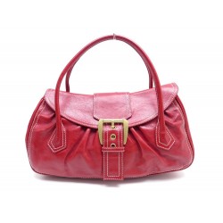 SAC A MAIN CELINE 40 CM EN CUIR ROUGE LEATHER HAND BAG PURSE + DUSTBAG 1000€